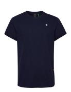 Lash R T S\S Tops T-shirts Short-sleeved Navy G-Star RAW