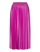 Vinitban Midi Skirt - Noos Knelangt Skjørt Pink Vila