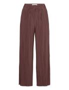 Uma Trousers 10167 Bottoms Trousers Wide Leg Brown Samsøe Samsøe