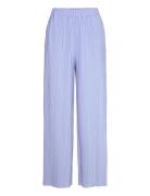 Uma Trousers 10167 Bottoms Trousers Wide Leg Blue Samsøe Samsøe