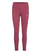 Scrunch Tights Sport Running-training Tights Pink Famme