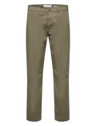 Slh175-Slim New Miles Flex Pant Noos Bottoms Trousers Chinos Green Sel...