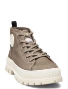 Pallashock Org 2 Høye Sneakers Brown Palladium