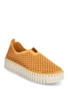 Tulip Slip-In On Plateau Sole Sneakers Yellow Ilse Jacobsen