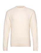 Rrjett Knit Tops Knitwear Round Necks Beige Redefined Rebel