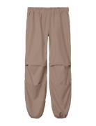 Nlfwandie Parashoot Pant Bottoms Trousers Beige LMTD