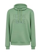 Sc-Banu Tops Sweat-shirts & Hoodies Sweat-shirts Green Soyaconcept