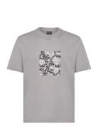 T-Shirt Designers T-shirts Short-sleeved Grey Emporio Armani