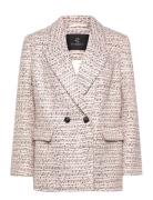 Stickweedbbgrande Blazer Blazers Double Breasted Blazers Pink Bruuns B...