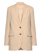 2 Bttn Mensy Blazer Blazers Single Breasted Blazers Beige Michael Kors