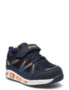 Kemsite Kids Shoe W/Lights Wp Sport Sneakers Low-top Sneakers Navy Zig...