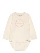 Body Ls Langermet Bodysuit Cream Minymo