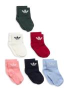 Kids Sock 6Pp Sokker Strømper Multi/patterned Adidas Originals