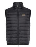 Down Waistcoat Vest Black EA7