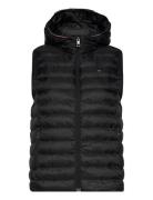 Lw Padded Global Stripe Vest Vests Padded Vests Black Tommy Hilfiger