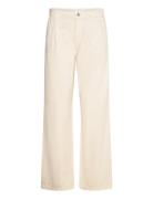 Straight Pleat Jeans Arletita Bottoms Jeans Straight-regular Beige Man...