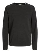 Jjehill Knit Crew Neck Noos Tops Knitwear Round Necks Black Jack & J S