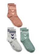 Hmlalfie Sock 3-Pack Sokker Strømper Green Hummel