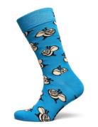 Bee Sock Underwear Socks Regular Socks Blue Happy Socks