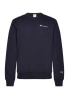 Crewneck Sweatshirt Tops Sweat-shirts & Hoodies Sweat-shirts Navy Cham...