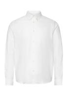 Konrad Oxford Shirt Tops Shirts Casual White Les Deux