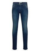 Anbass Trousers Slim Hyperflex Eco Plus Bottoms Jeans Slim Blue Replay