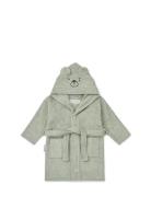 Lily Bear Bathrobe Morgenkåpe Badekåpe Green Liewood