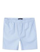 Nlnhill Linen Shorts Bottoms Shorts Blue LMTD