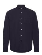 12487916 Tops Shirts Casual Navy Oscar Jacobson