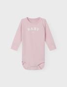 Nbnhibaby Ls Body Bodies Long-sleeved Pink Name It