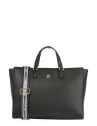 Th Fresh Satchel Shopper Veske Black Tommy Hilfiger