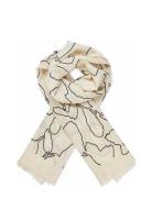 Maafina Accessories Scarves Lightweight Scarves Cream Masai