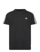 Essentials Single Jersey 3-Stripes T-Shirt Sport T-shirts Short-sleeve...