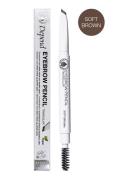 Eyebrowpen. Triangular Softbrown Øyebrynsblyant Sminke Nude Depend Cos...