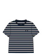 Nmmtorine Nreg Ss Top Tops T-shirts Short-sleeved Navy Name It