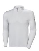 Hh Tech 1/2 Zip Sport T-shirts Long-sleeved White Helly Hansen