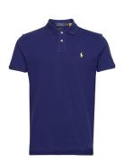 The Iconic Mesh Polo Shirt Designers Polos Short-sleeved Blue Polo Ral...