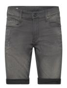 3301 Slim Short Bottoms Shorts Denim Grey G-Star RAW