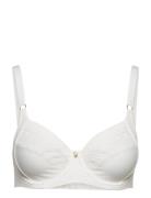 Lady Wire Bra Vanilla Lingerie Bras & Tops Full Cup Bras White Abecita