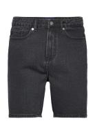 Classic Organic Dad Shorts Bottoms Shorts Denim Black Denim Project