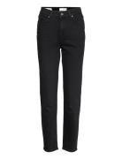 Slfamy Hw Slim Beauty Bla Jeans U Noos Bottoms Jeans Slim Black Select...