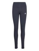 W Lin Leg Bottoms Leggings Blue Adidas Sportswear