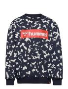 Hmlditz Sweatshirt Sport Sweat-shirts & Hoodies Sweat-shirts Blue Humm...