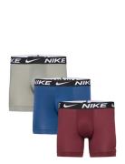 Boxer Brief 3Pk Sport Boxers Blue NIKE Underwear