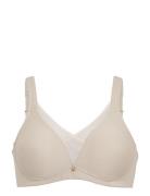 Angel Soft Bra Coolmax Lingerie Bras & Tops Full Cup Bras Beige Abecit...