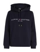 Heritage Hilfiger Hoodie Ls Tops Sweat-shirts & Hoodies Hoodies Black ...