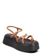 Courtney Shoes Summer Shoes Platform Sandals Brown VAGABOND