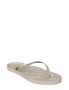 Slim Flip Flop Shoes Summer Shoes Sandals Flip Flops Silver SLEEPERS