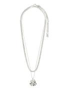 Willpower Curb & Coin Necklace, 2-In-1 Set Accessories Jewellery Neckl...