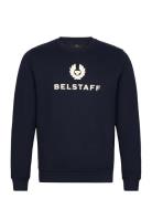 Belstaff Signature Crewneck Sweatshirt Tile Green Designers Sweat-shir...